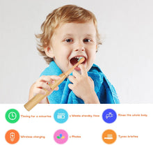 Fayet Bamboo Electric Toothbrush Children Version, IPX8 Waterproof Lightweight Automatic Eco Friendly 3 Modes (Next day delivery!)