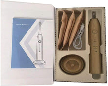 Fayet Bamboo Electric Toothbrush, Smart Sonic, IPX8 Waterproof Lightweight Automatic Eco Friendly Electric Toothbrushes 5 Modes (Next day delivery!)