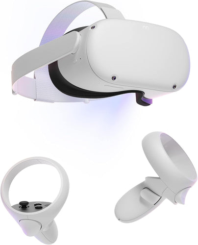 Meta/Oculus Quest 2 VR Headset with controllers and Charger cable— 64 128 256 GB - GOOD CONDITION
