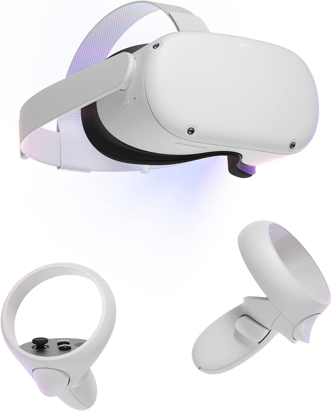 Meta/Oculus Quest 2 VR Headset with controllers and Charger cable— 64 128 256 GB - GOOD CONDITION