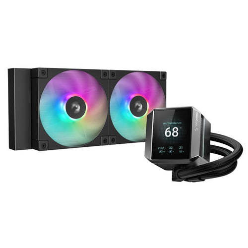 DeepCool Mystique 240 CPU Cooler, ARGB, Personalized Cooling with 2.8