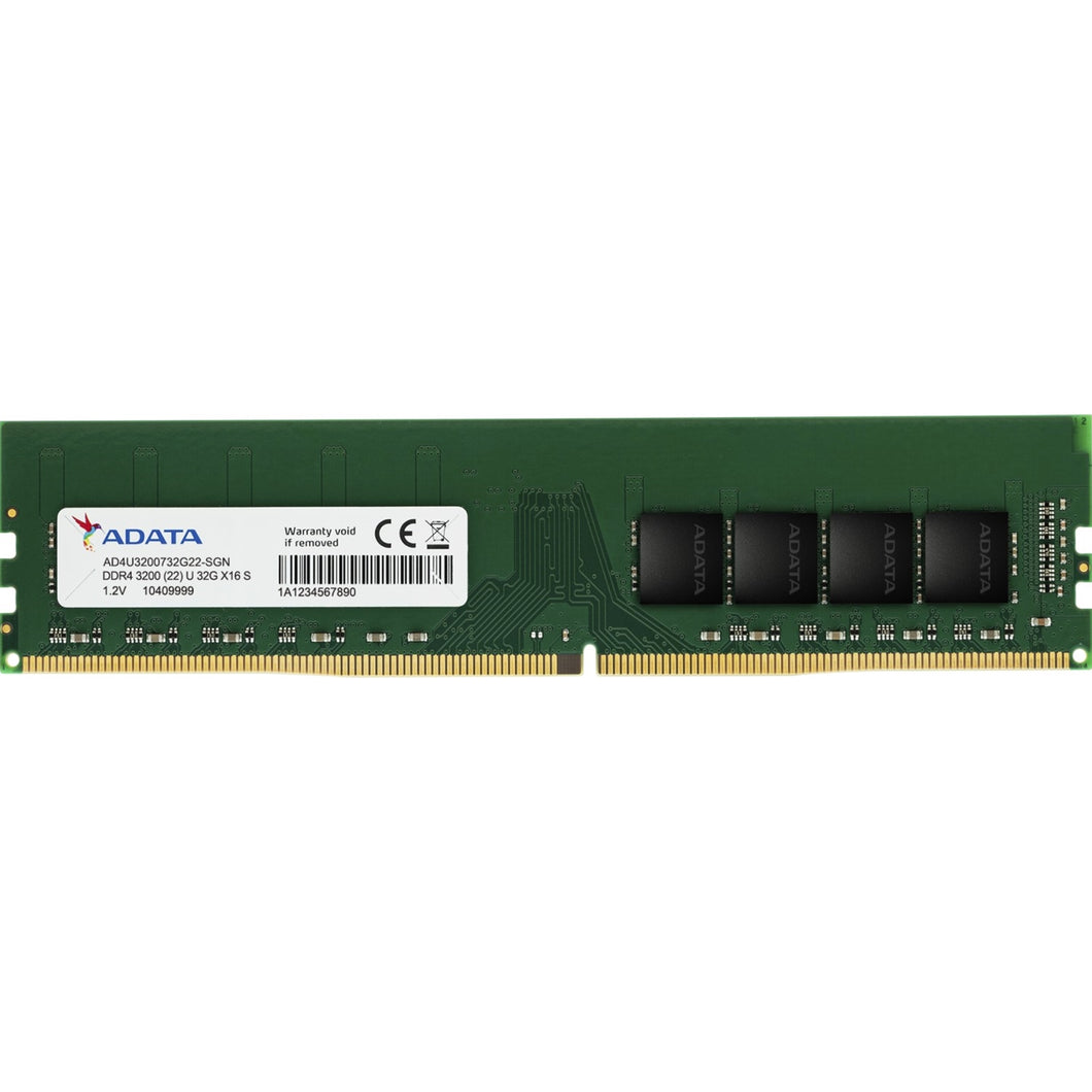 Adata Premier AD4U3200732G22-SGN 32GB DIMM System Memory DDR4, 3200MHz, 1 x 32GB