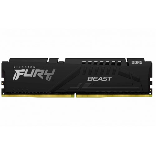 Kingston FURY Beast KF556C40BB-8 8GB System Memory, 5600MT/s, DDR5, CL40, DIMM, Black, AMD EXPO Certified