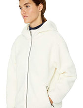 Teddy Bear Coat Hooded Zip Warm Women's Jacket, Small