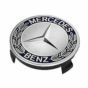 4x Mercedes Benz Alloy Wheel Centre Caps 75mm Badges Hub Emblem - Fits All